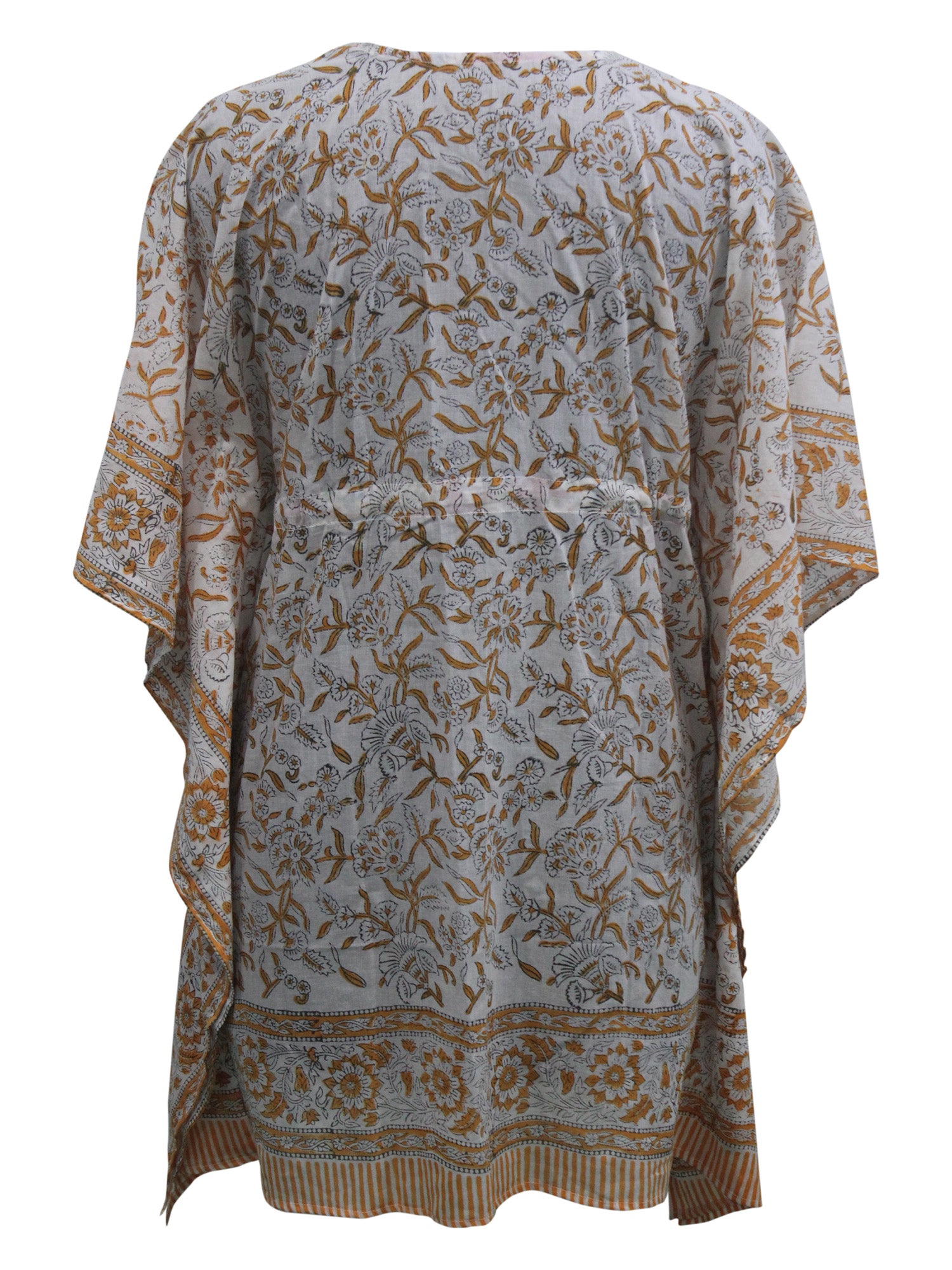 Women’s 100% Cotton Block Print Kaftan Tunic