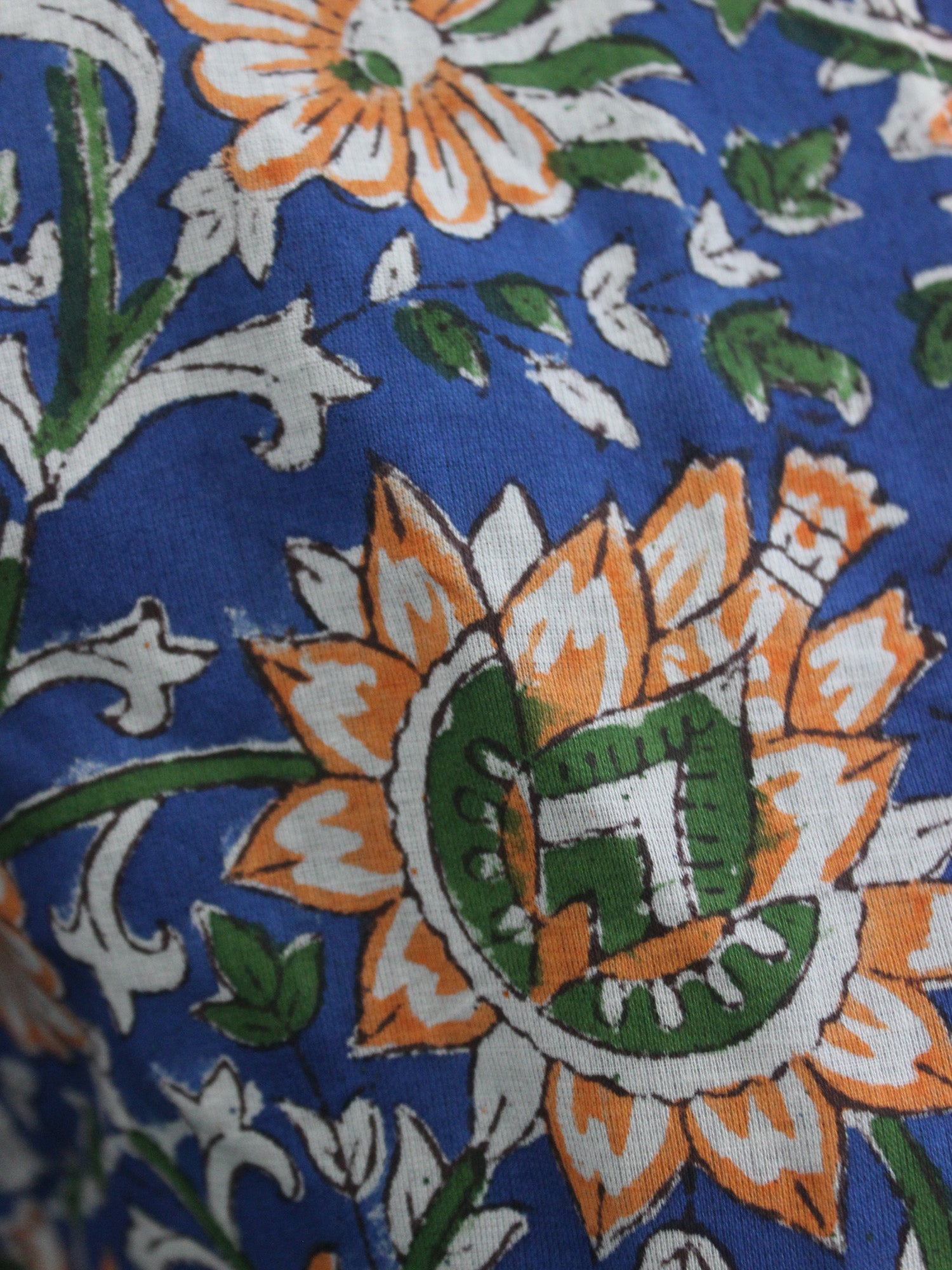 Women’s 100% Cotton Block Print Kaftan Tunic