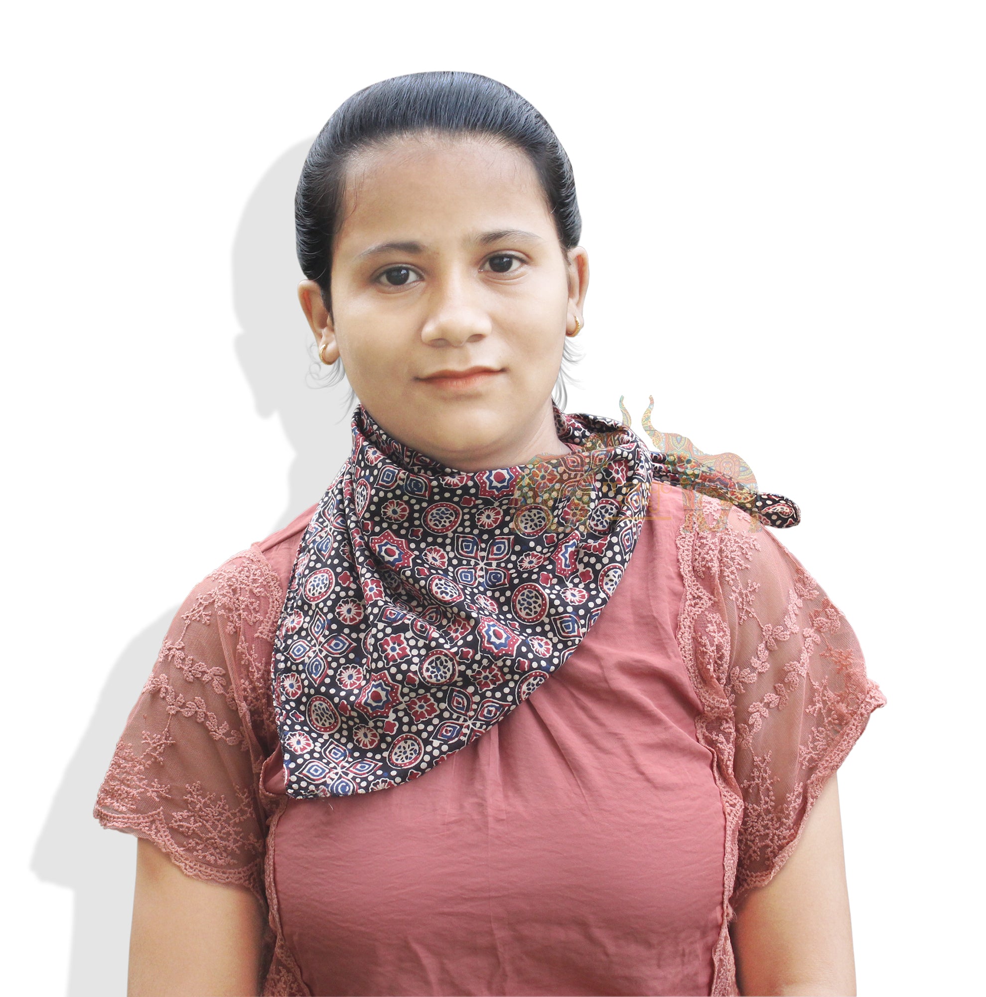 Stylish Silky Square Scarf for Women - Mango Gifts