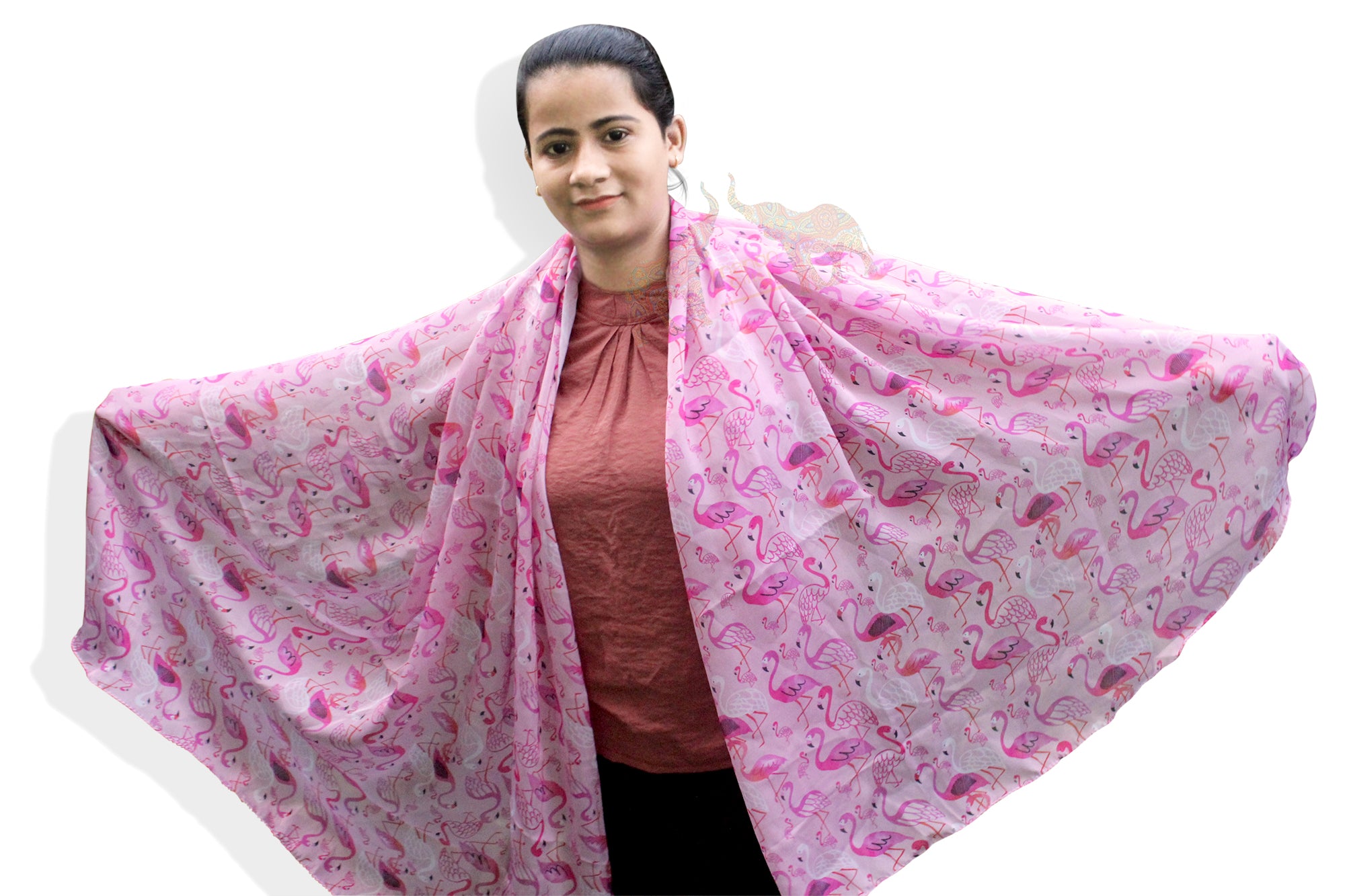 Women Silk Sari Sarong Pareo Beach Wrap Dress Boho Fashion Hippie Wear