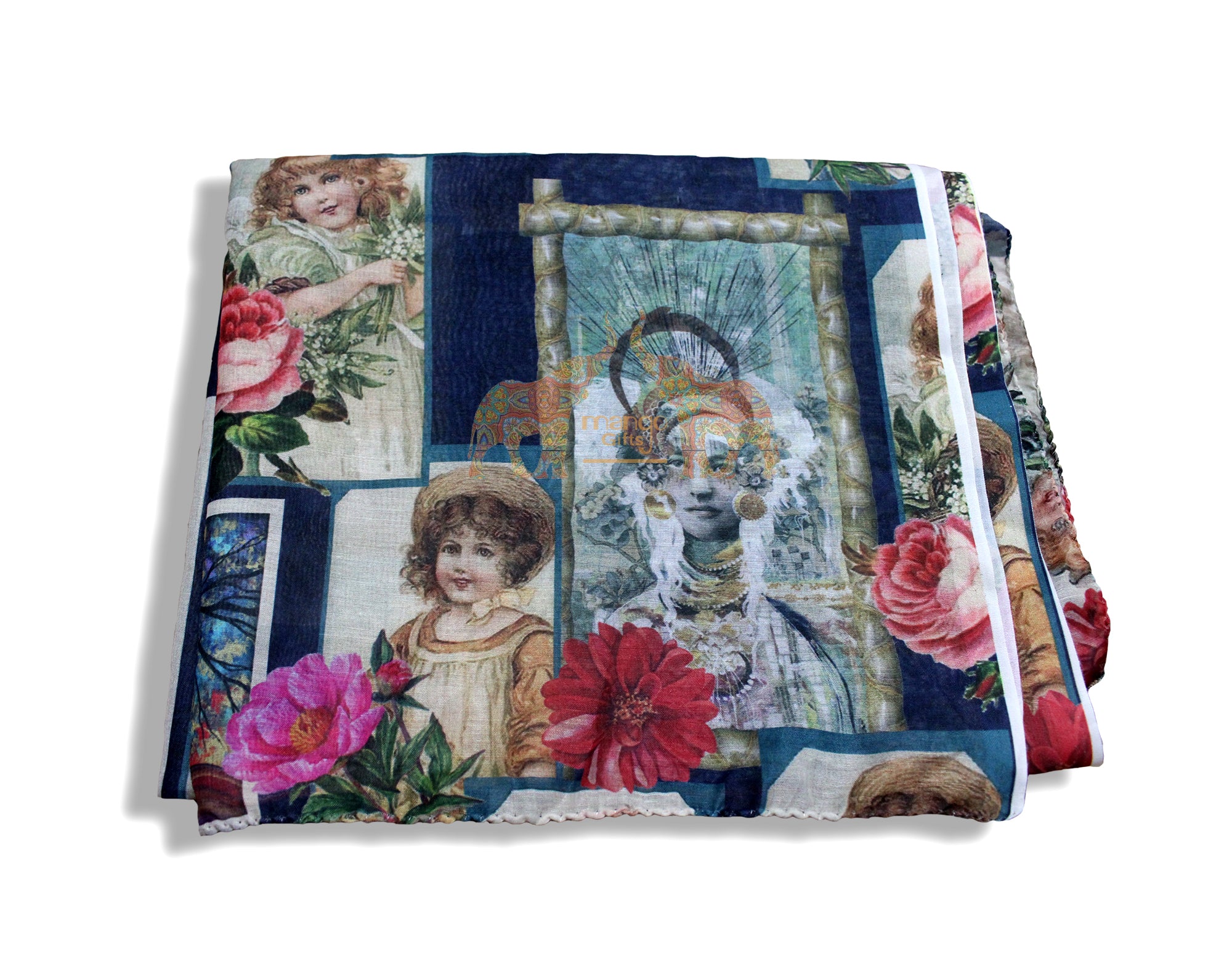 Women’s Indian Silk Sari Scarf - Wholesale Fashion Wraps