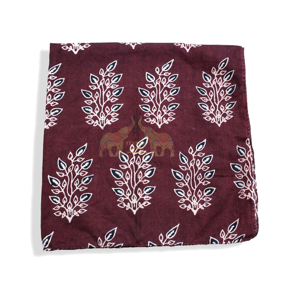 Indian Hand Block Print 100%Cotton Voile Fabric Table Napkins Assorted Set WHOLESALE Lots