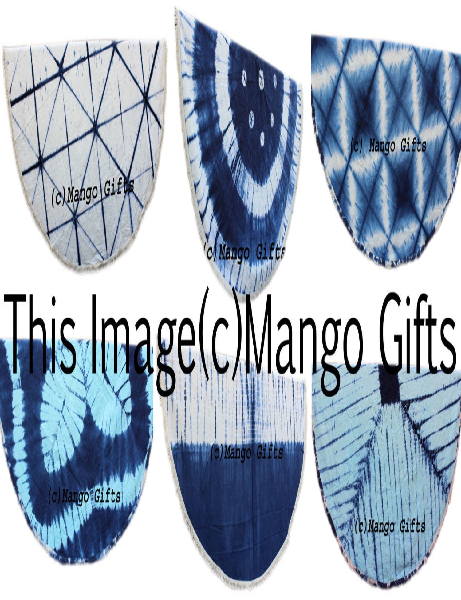 Hippie Yoga Mat & Beach Throws - 100% Cotton