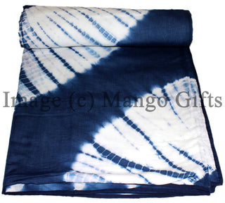 Cotton Tie Dye Thin Quilt Queen Double Bed Queen Size