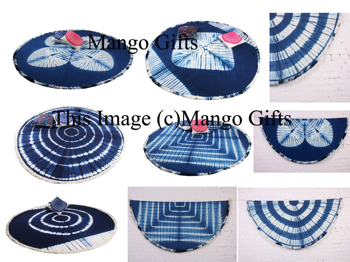 Hippie Yoga Mat & Beach Throws - 100% Cotton