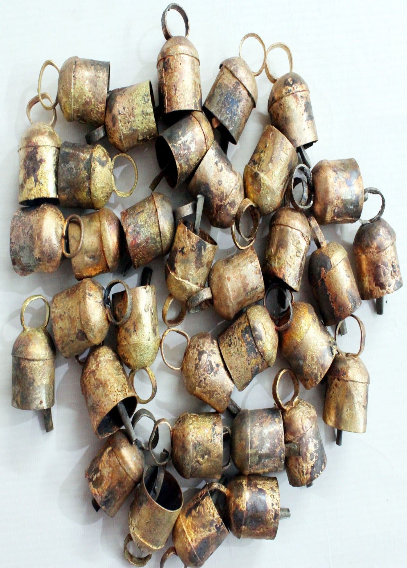 Vintage Rustic Iron Bells - Shabby Chic Home Décor Decorative Bells