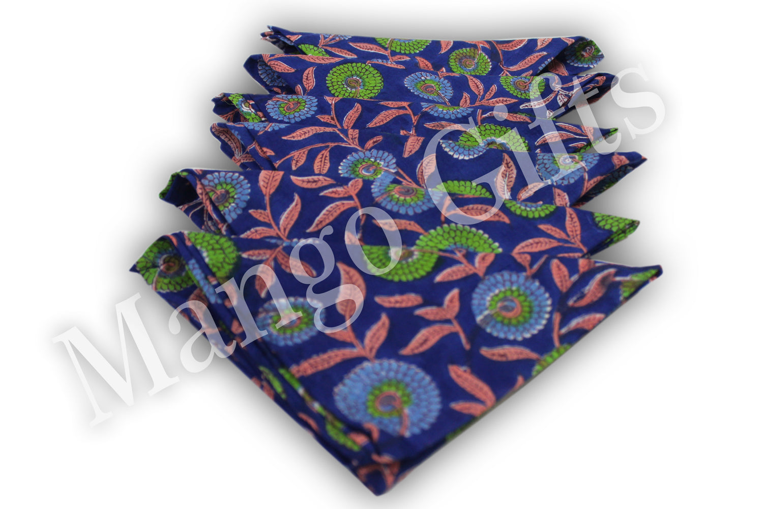 Wholesale Indian Cotton Voile Table Napkins - Assorted Set