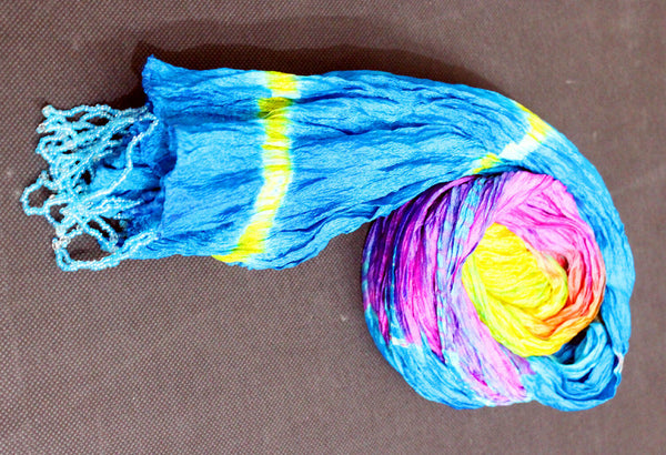 belle dance scarf tie dye hippie scarves wrap indian dupatta